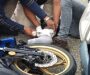*Motociclista sufre fractura tras choque con camioneta en la carretera a Las Barrillas*